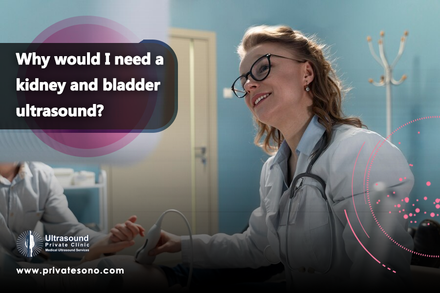 Why would I need a kidney and bladder ultrasound?