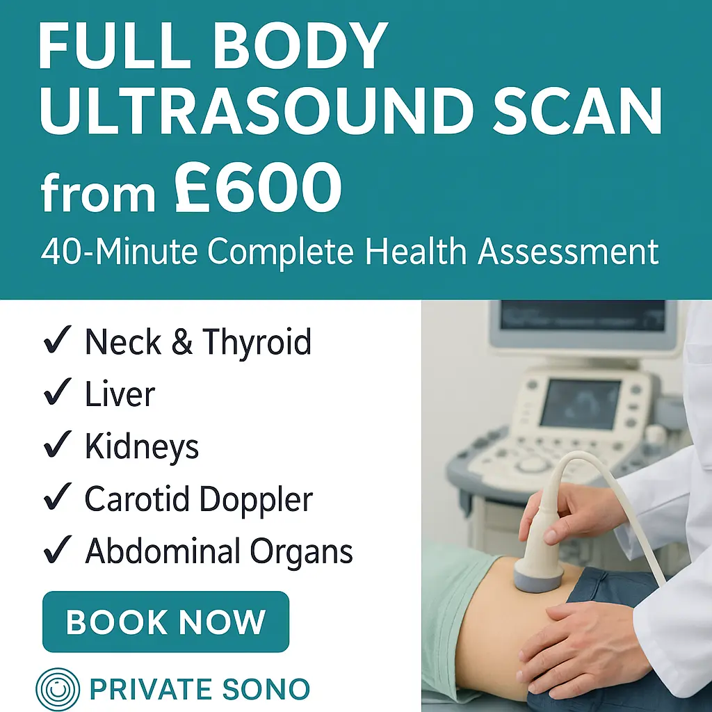 Comprehensive Body Ultrasound Scan Offer
