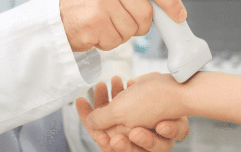 wrist ultrasound scan